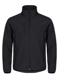 Herren Softshell Jacke Schwarz